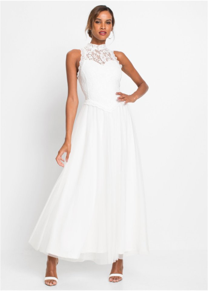 Brautkleid mit Spitze
