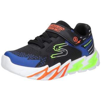 Skechers Flex Glow Bolt Sneaker in schwarz