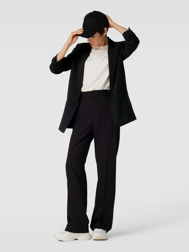 Blazer mit Paspeltaschen Modell 'ELEONOR' in schwarz