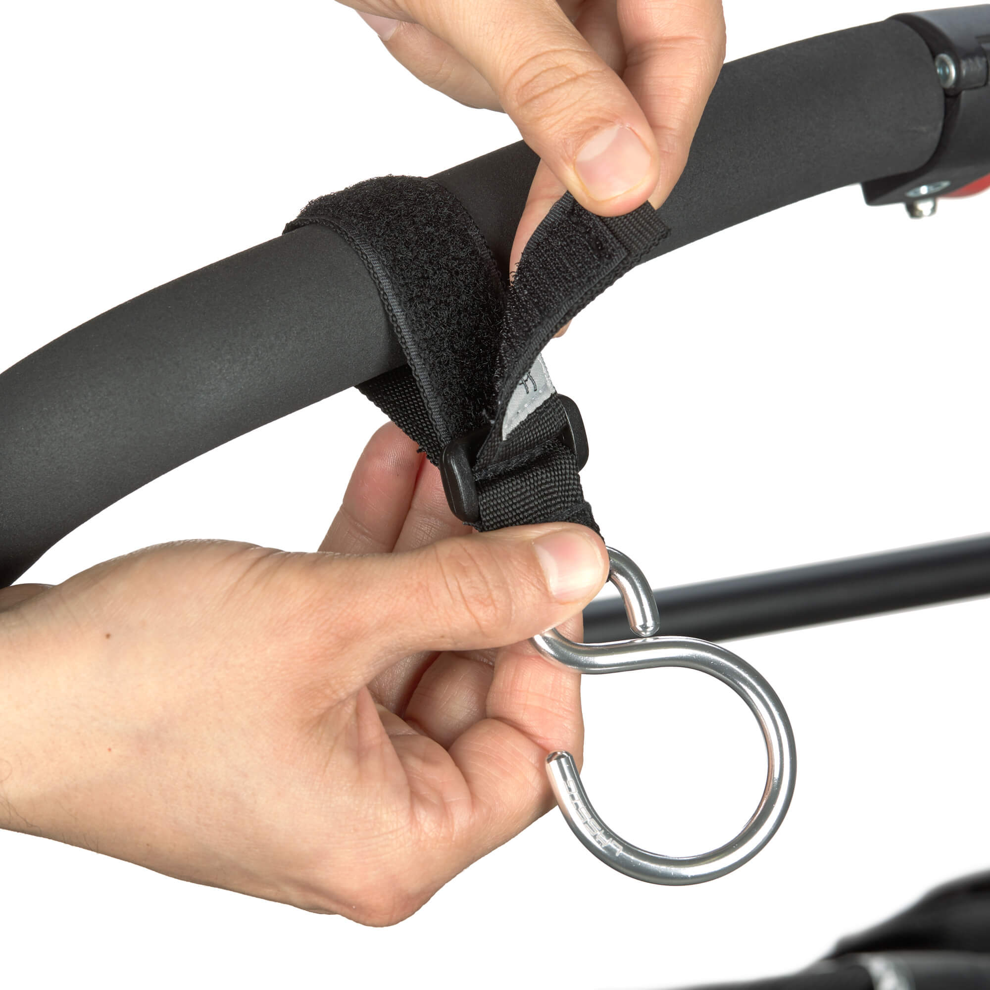 Kinderwagenhaken (2 Stk) - Stroller Hooks, metal