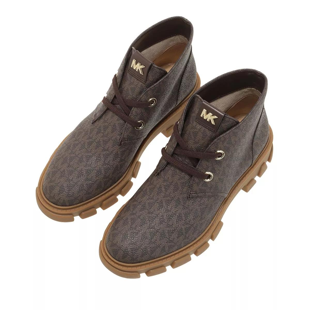 MICHAEL KORS Schnür-Stiefeletten braun Schnürstiefel
