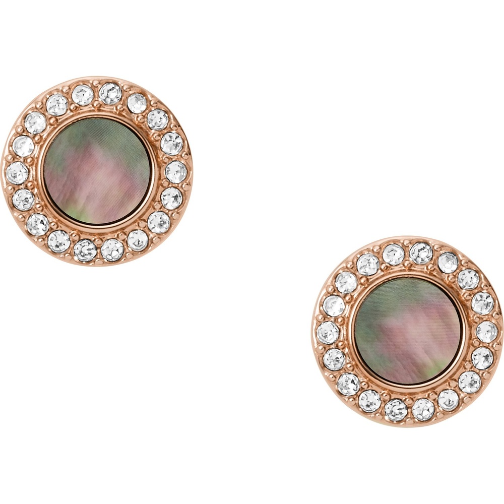 Fossil Boucles d'oreilles à fermoir à poussette Pierre Boucles d'oreilles
