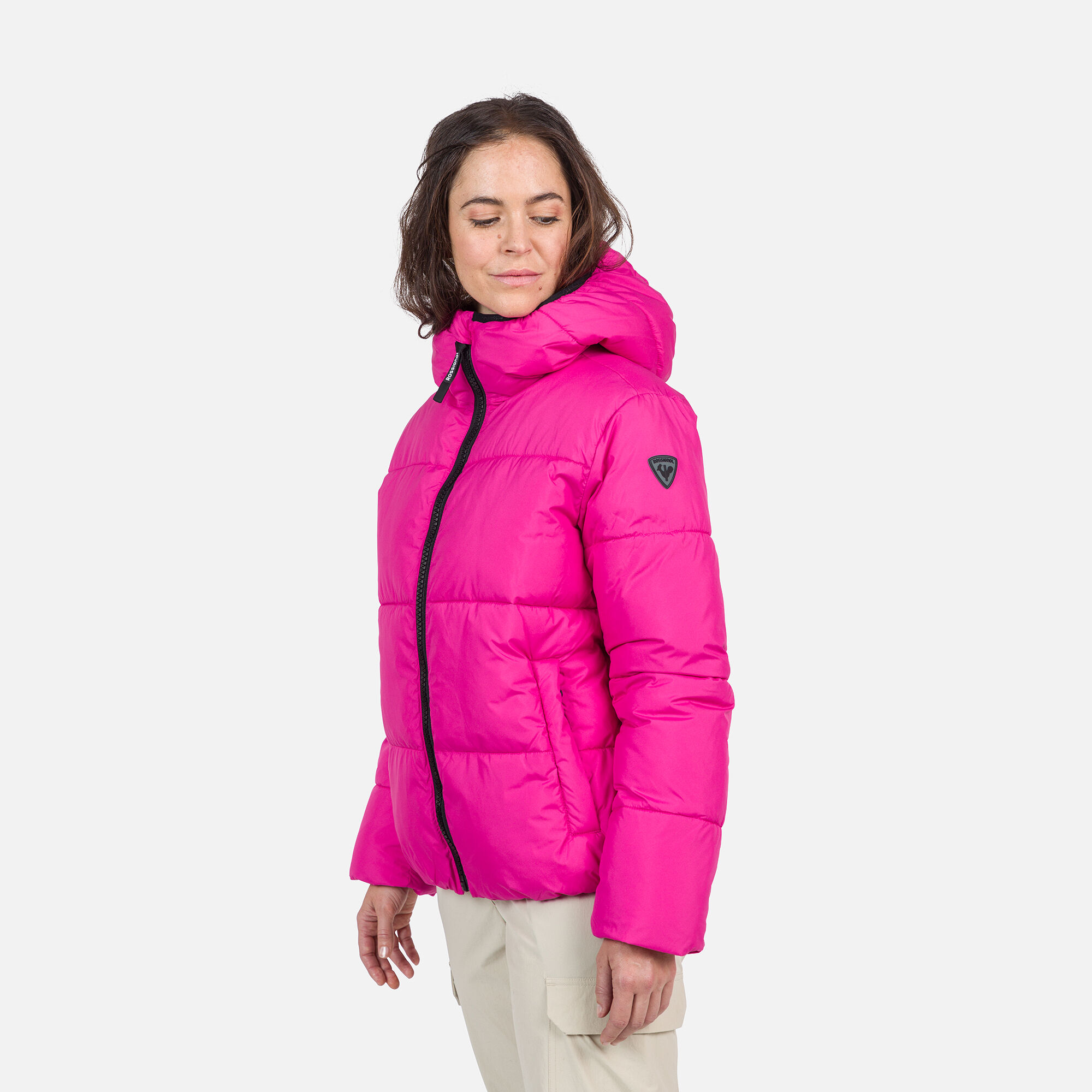 Doudoune à capuche Puffy femme