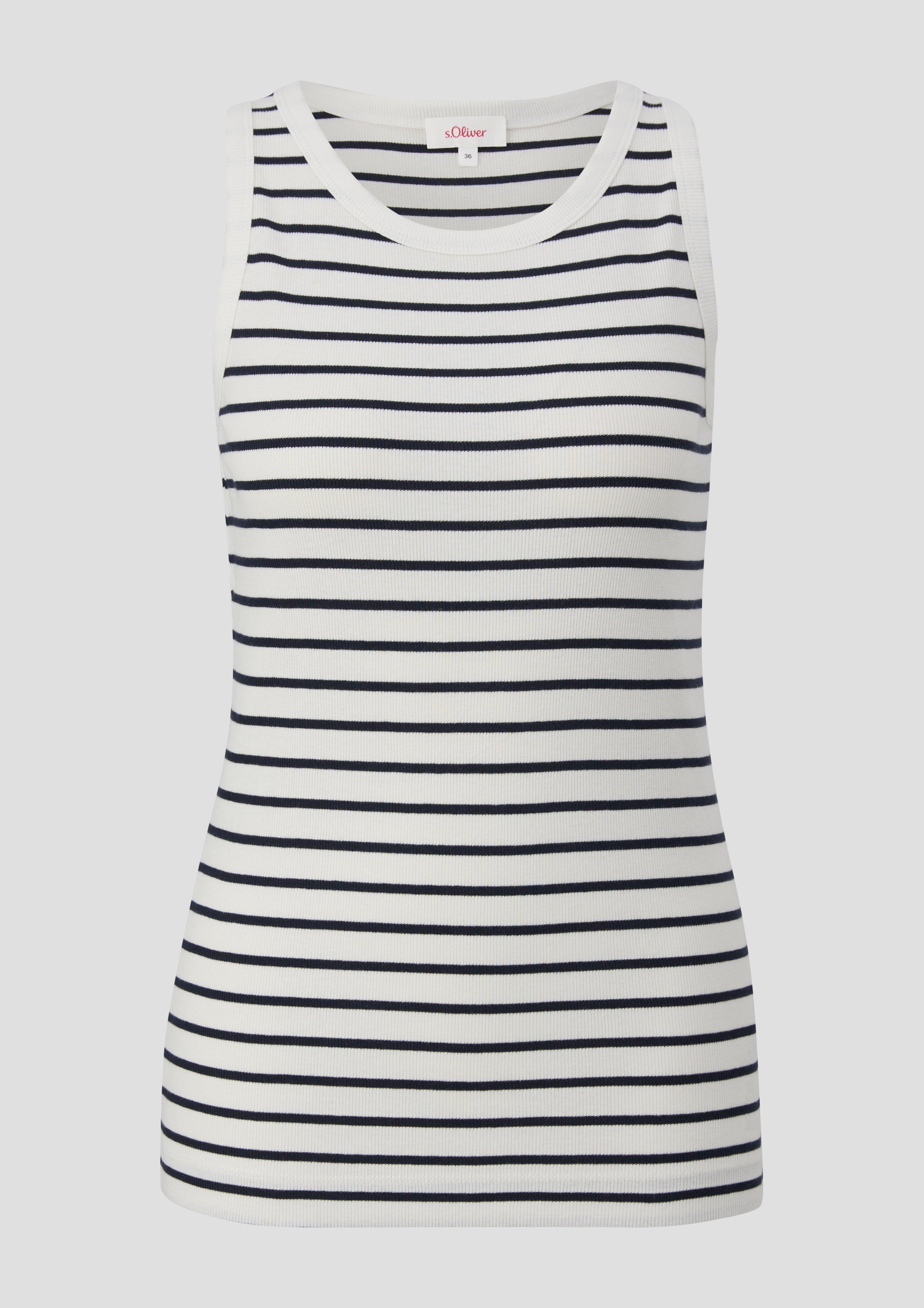 Tanktop mit Rippstruktur  2142121-02H2