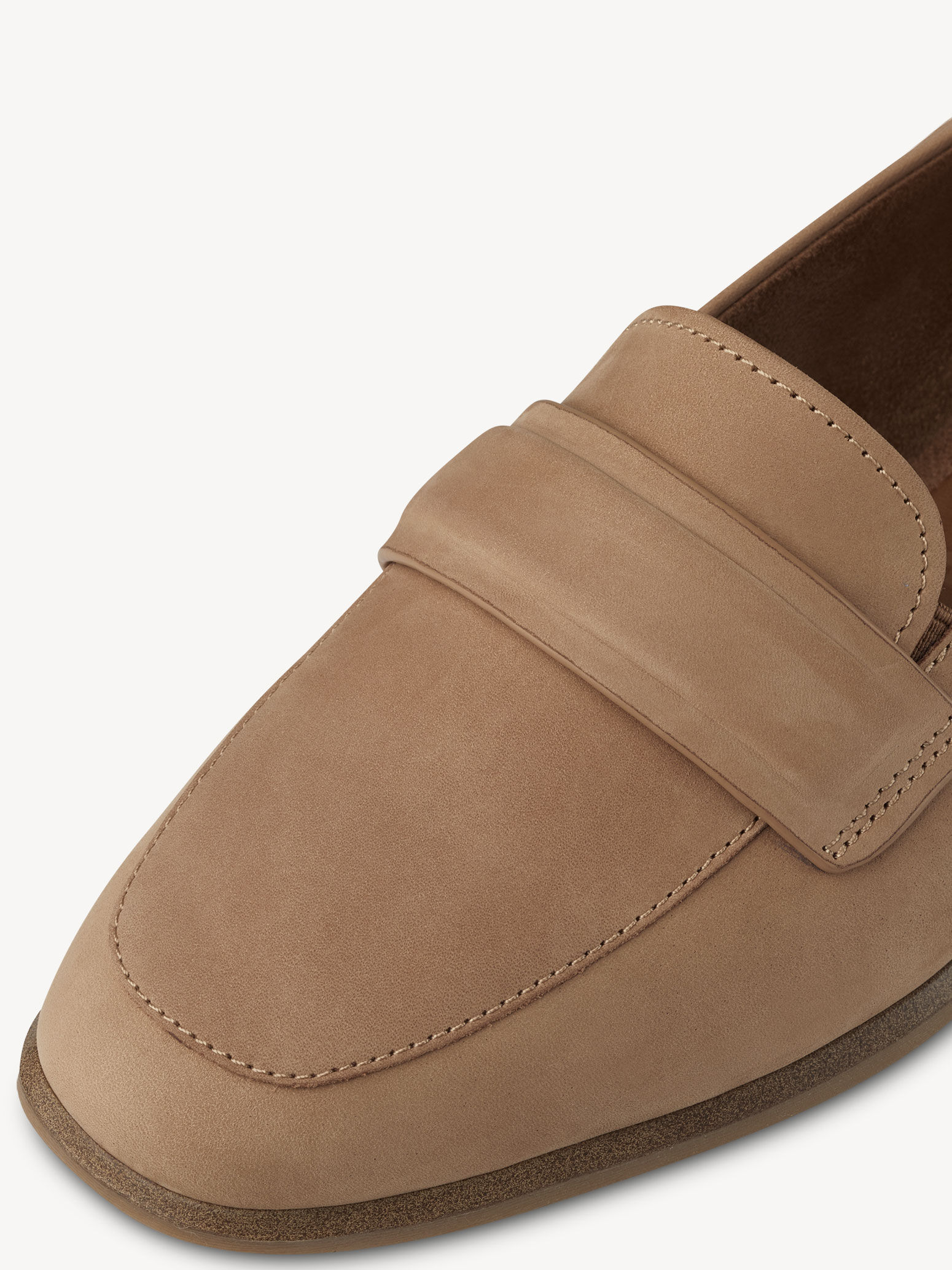 Slipper en cuir - marron