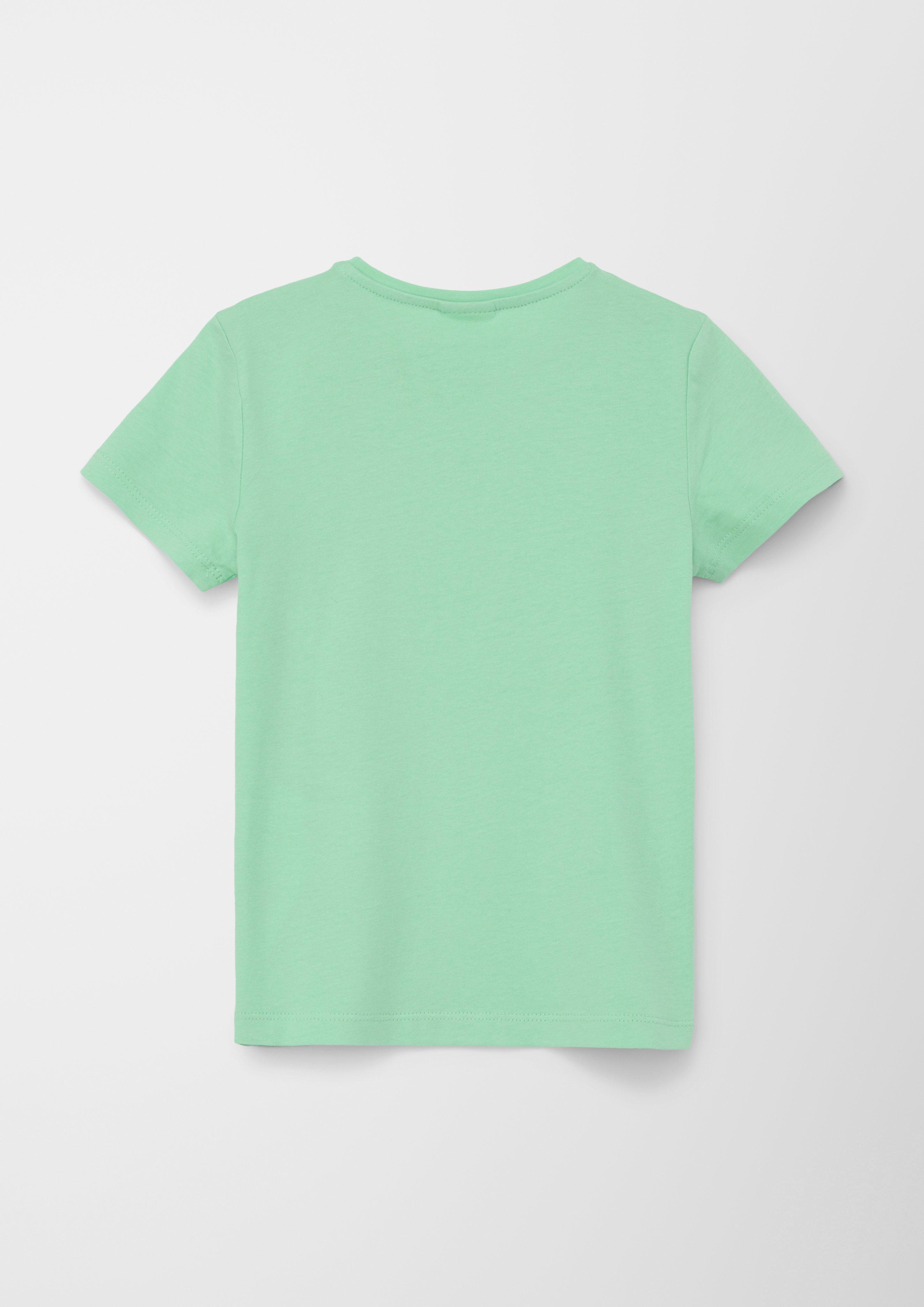 T-Shirt mit Print-Detail  2127415-7300