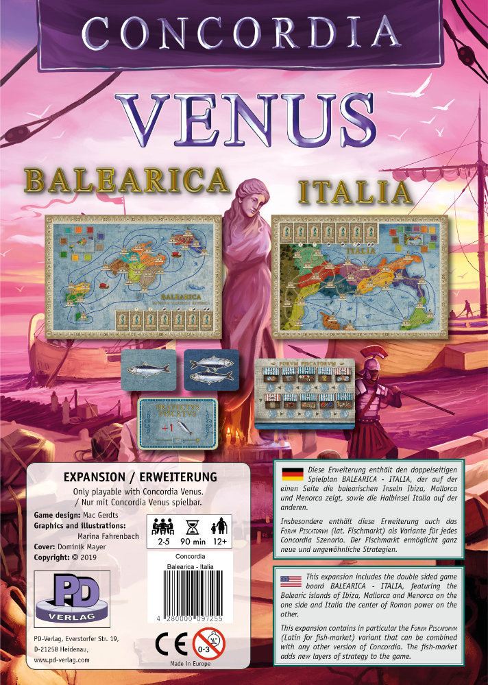 Concordia Venus: Balearica - Italia (Erw.)