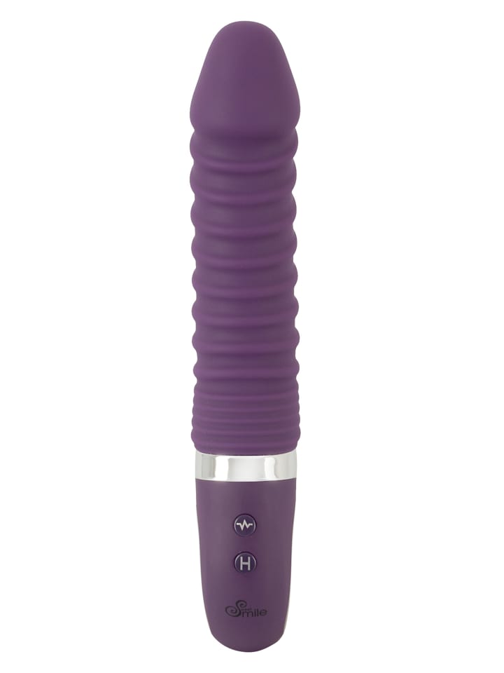 Sweet Smile Vibrator Warming Soft Vibrator in lila günstig kaufen 23,5