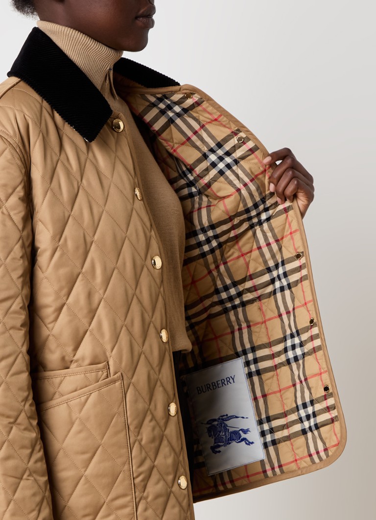Καπιτονέ μπουφάν Burberry Dranefield με καπιτονέ σχέδιο