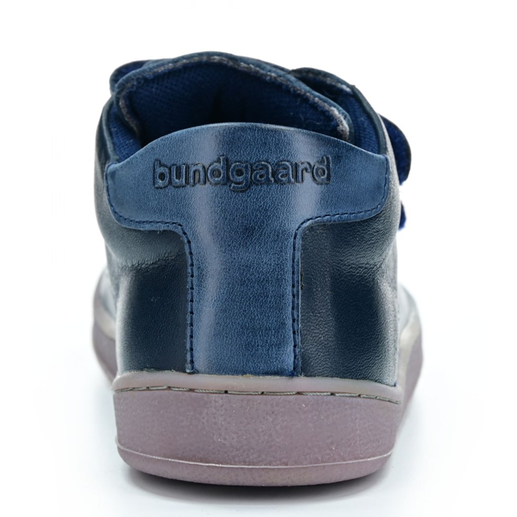 Bundgaard Blake Strap Navy dunkelblaue Barfuß-Halbschuhe