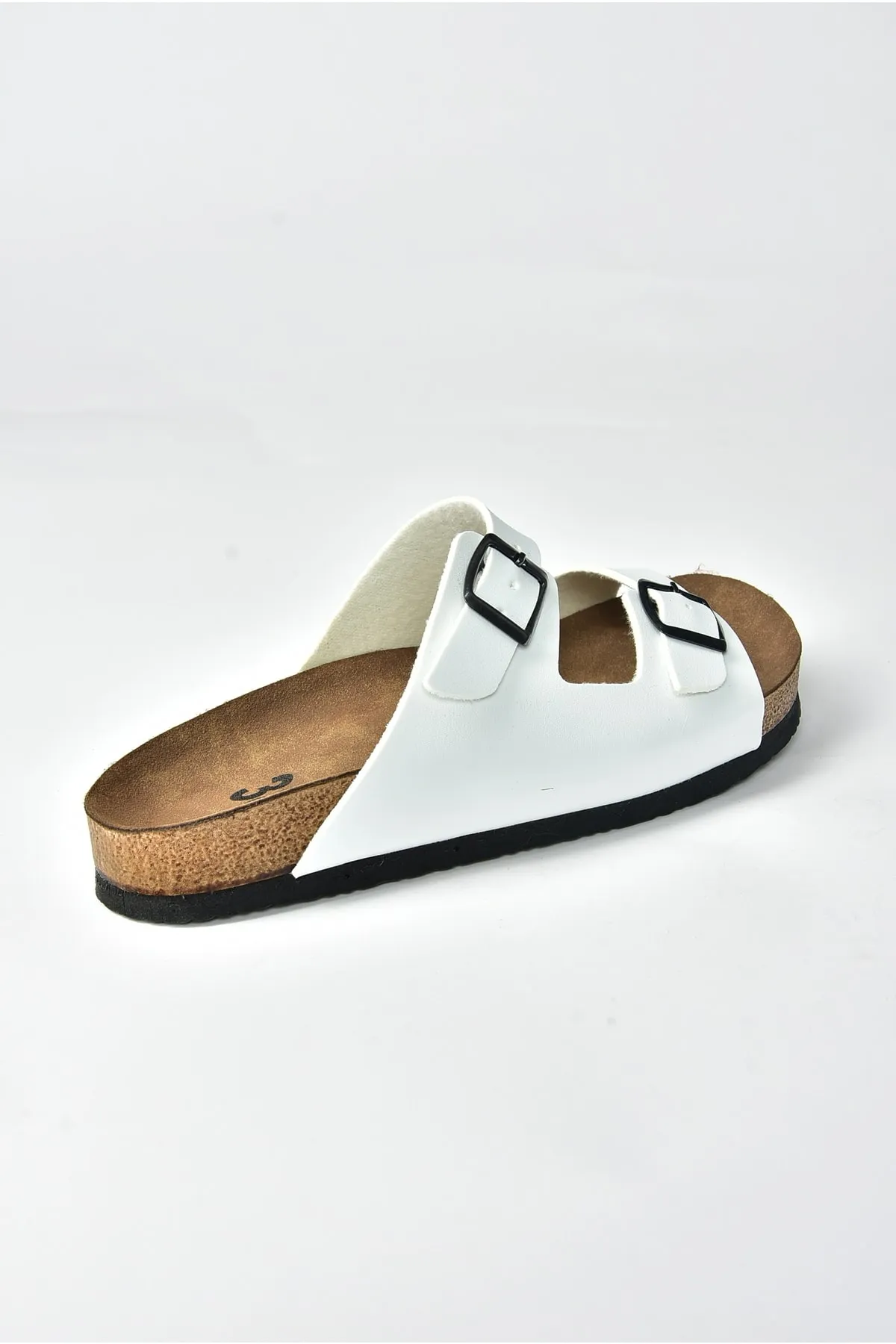 Fox Shoes  Weiße Damenhausschuhe B777775409
