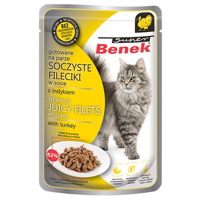 Super Benek Filets in Soße 28 x 85 g