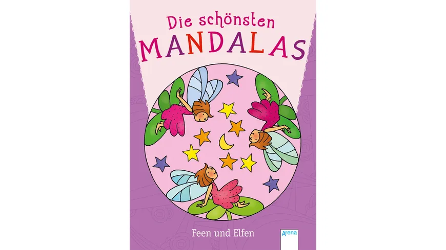 Buch - ARENA   - Die schönsten Mandalas. Feen und Elfen