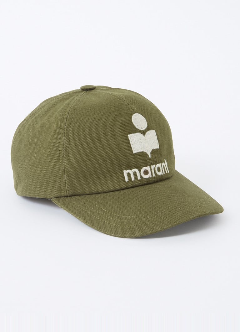 Cappellino Isabel Marant Tyron con logo ricamato