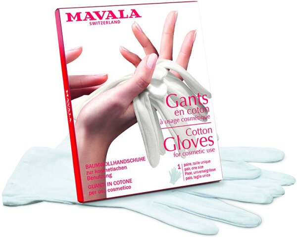 Mavala Baumwollhandschuhe Handschuh