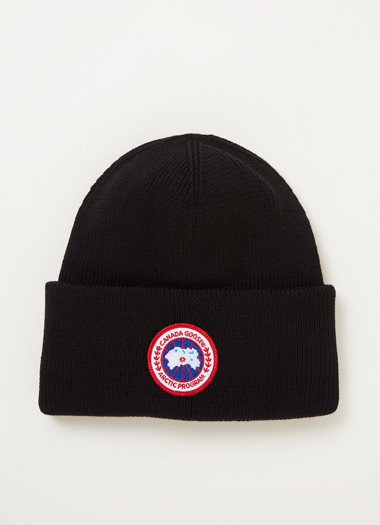 Canada Goose Arctic wool hat with logo