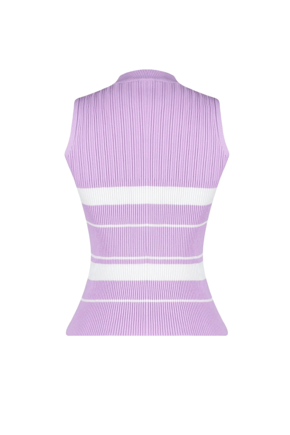 Trendyol Collection  Lila Strickbluse mit Rundhalsausschnitt TWOSS21BZ0370