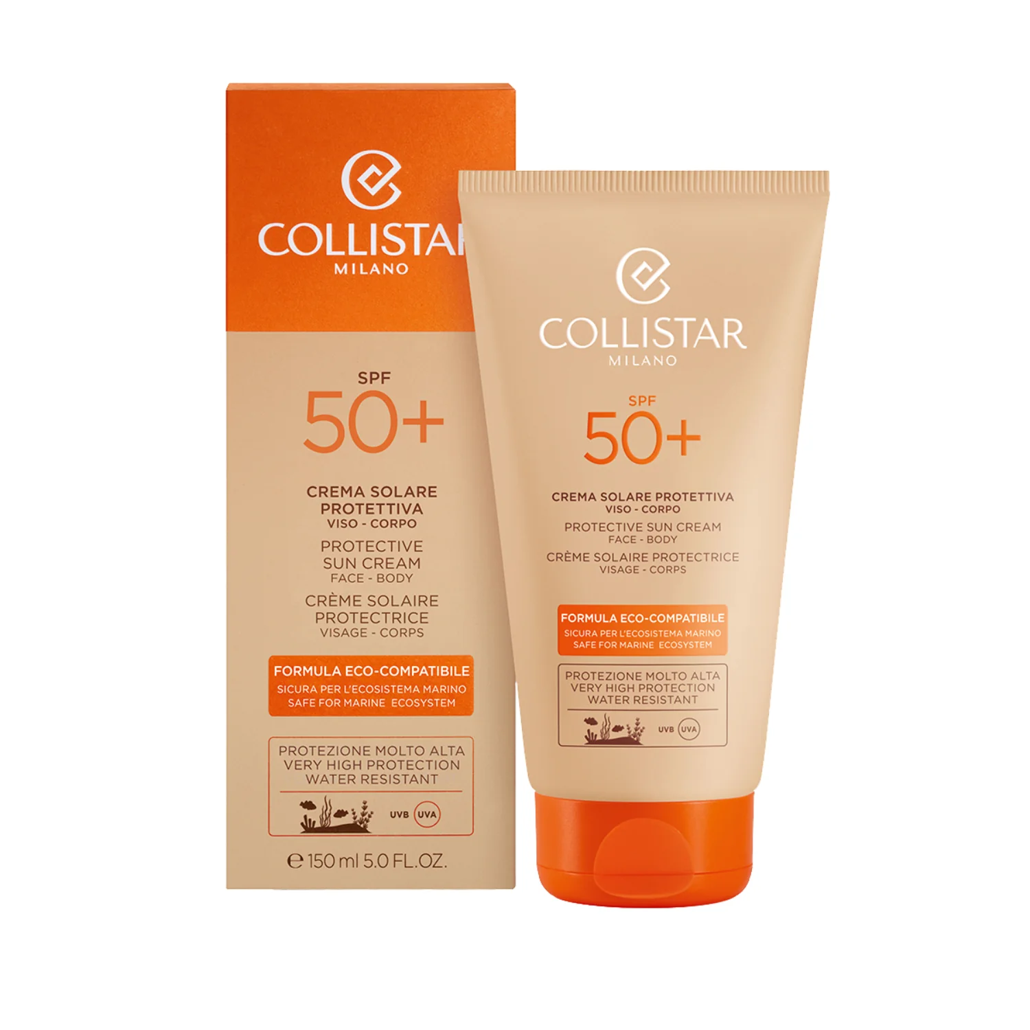 Solkrem med høy beskyttelse for soling SPF50+ - Solkrem med høy beskyttelse for kroppen, solkrem med høy beskyttelse for ansiktet