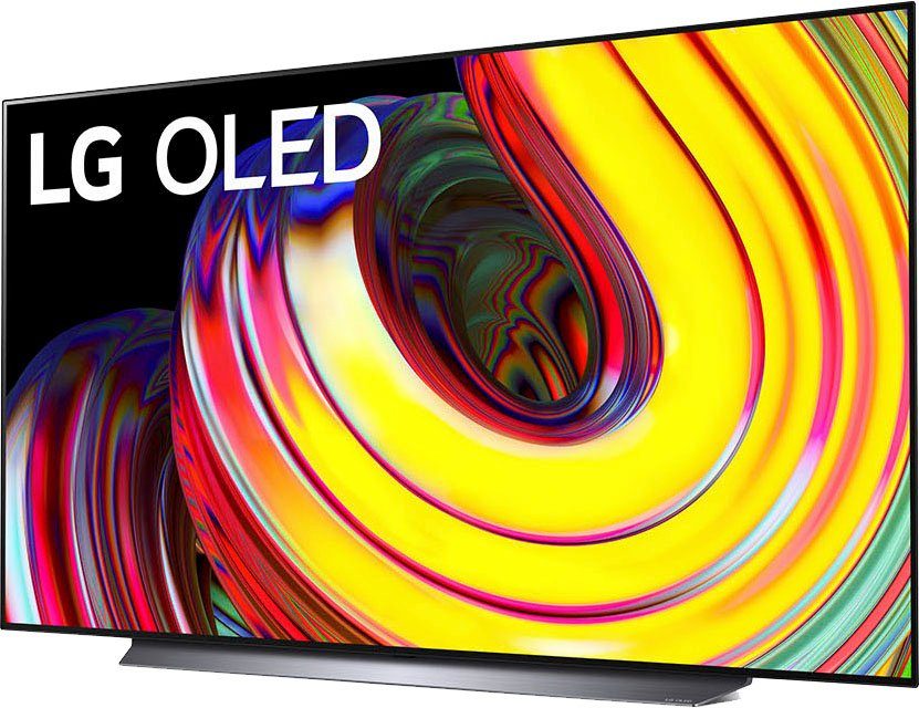 LG OLED77CS9LA LED-Fernseher (195 cm/77 Zoll, 4K Ultra HD, Smart-TV, OLED,bis zu 120Hz,α9 Gen5 4K AI-Prozessor,Dolby Vision & Atmos)