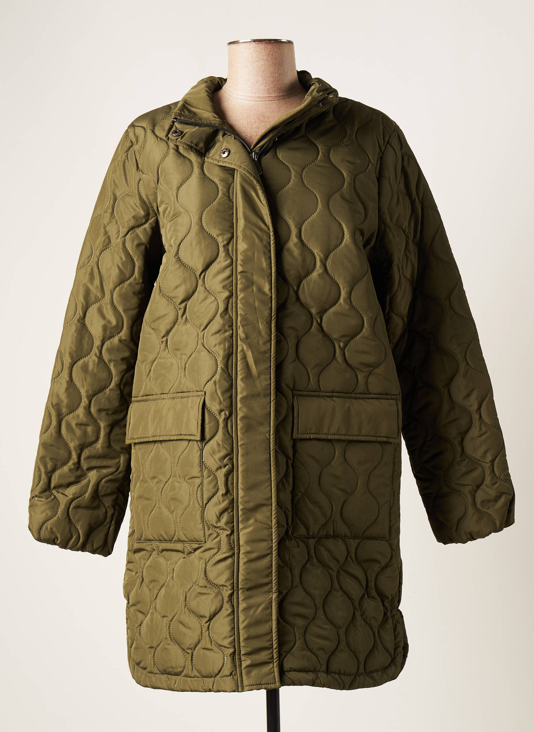 Brandtex Doudounes Femme couleur vert
