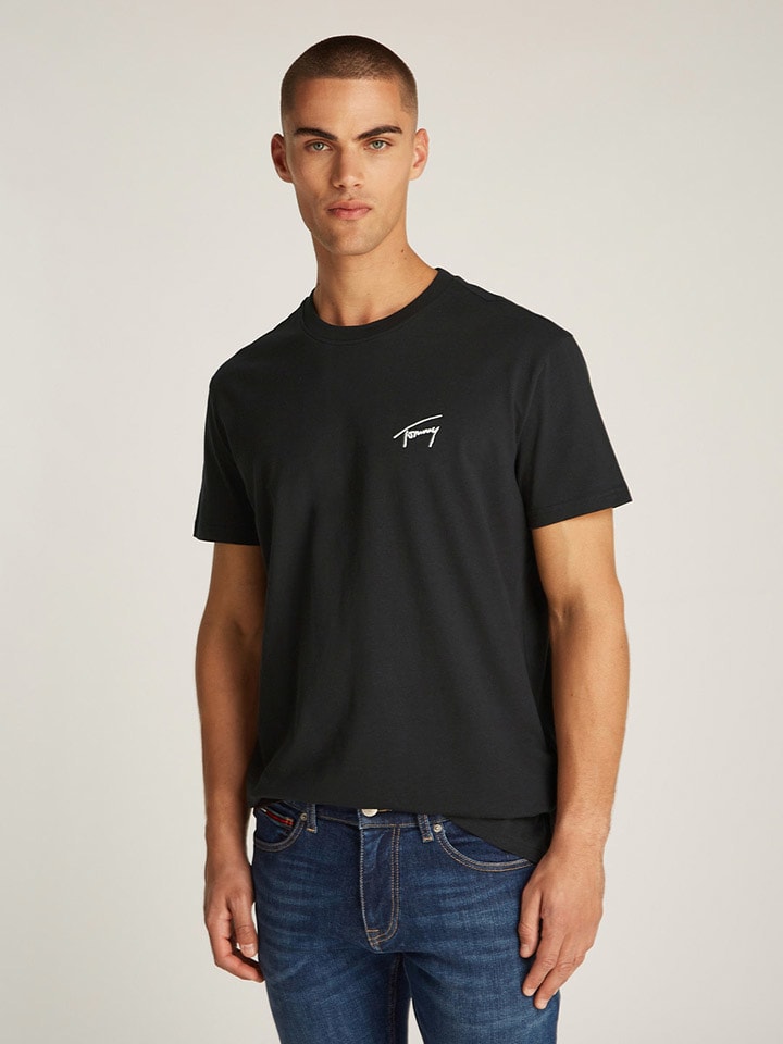 TOMMY JEANS Shirt in Schwarz günstig kaufen