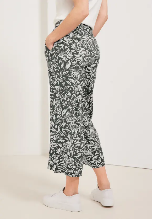 CECIL Casual Fit Hose mit Print