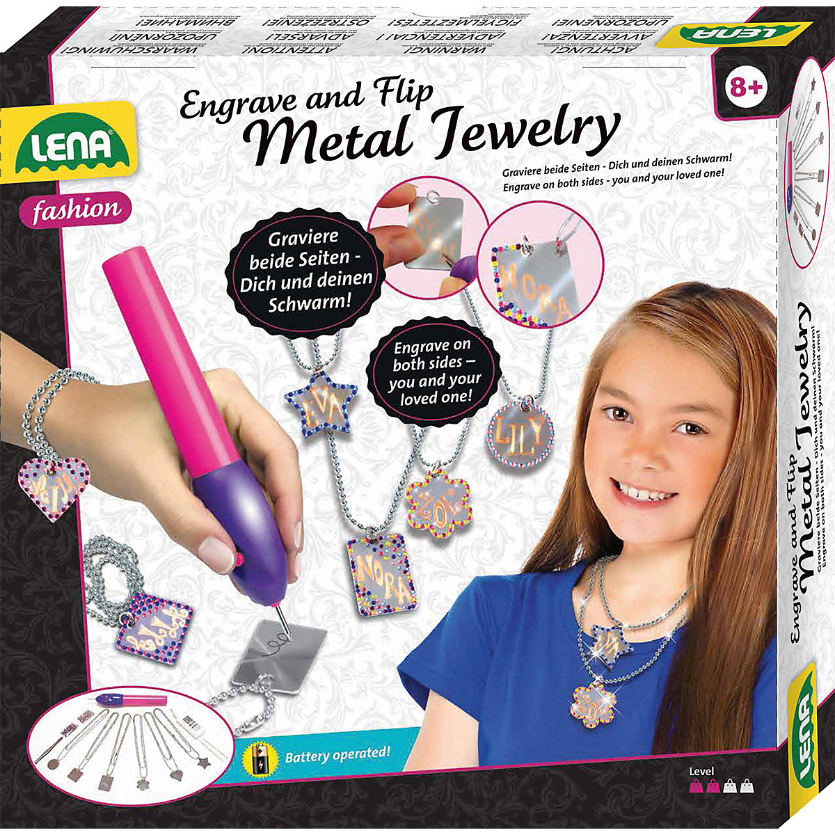 Gravurset Metallschmuck