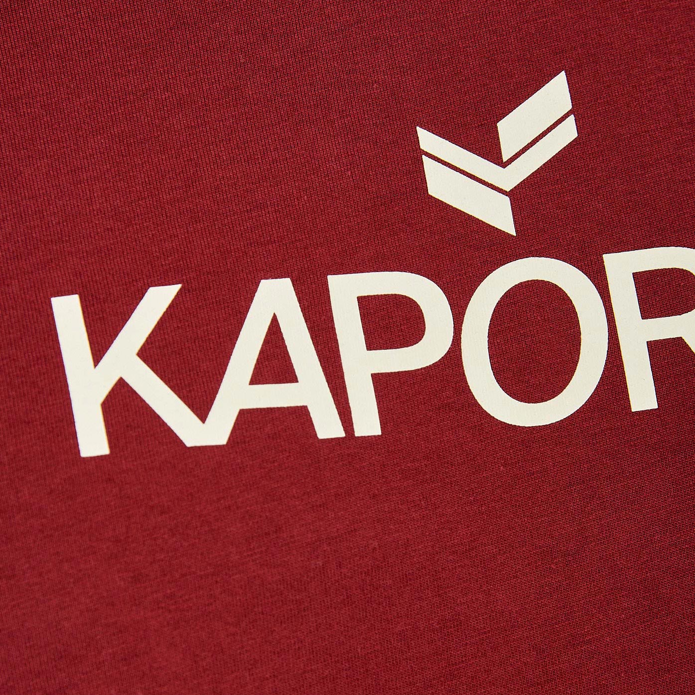 LERES  T-shirt bordeaux homme 100% coton