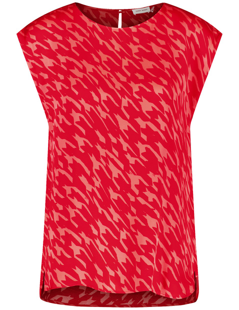 Nachhaltiges Blusenshirt mit Allover-Muster