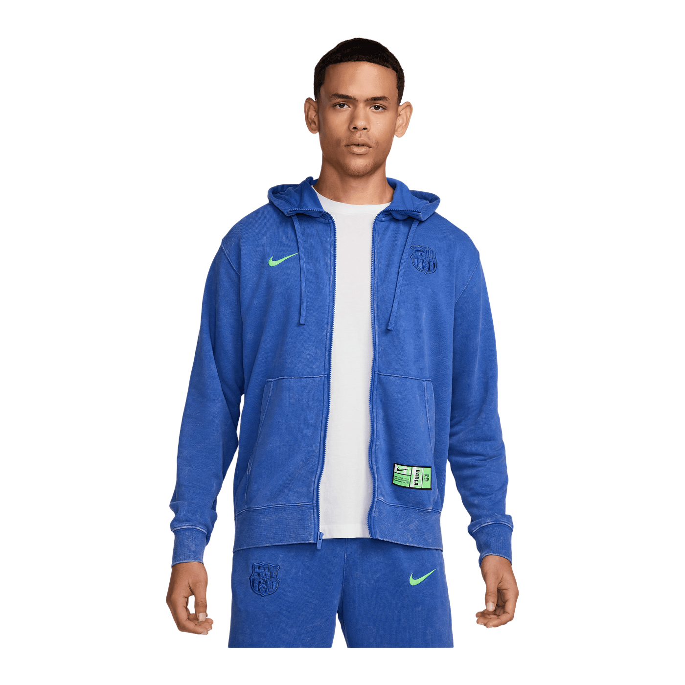 Nike FC Barcelona Club Kapuzenjacke 3rd Blau F405