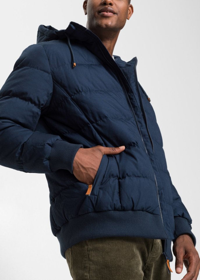 Steppjacke in Blousonform