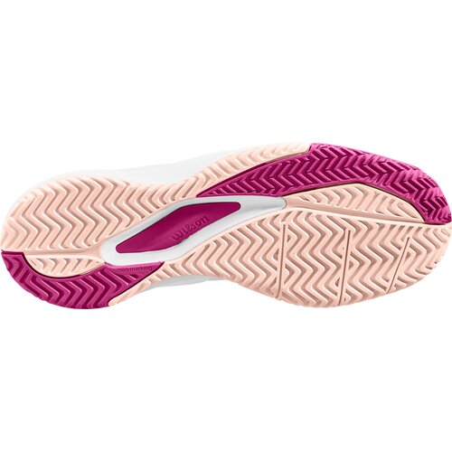 DAMEN TENNISOUTDOORSCHUHE RUSH PRO ACE W SCALLOP SH/WH/BATON ROUG