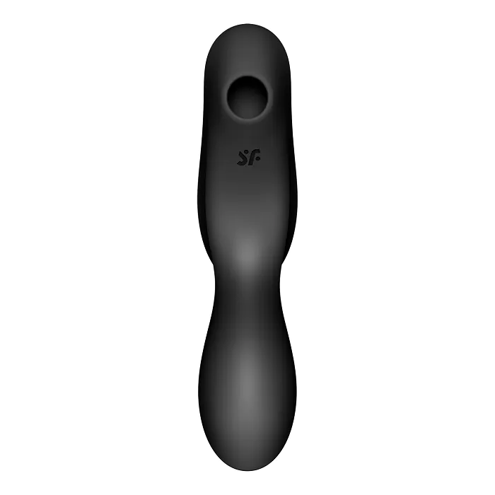 „Satisfyer Curvy Massager TrinityBlack“ intymios higienos masažuoklis