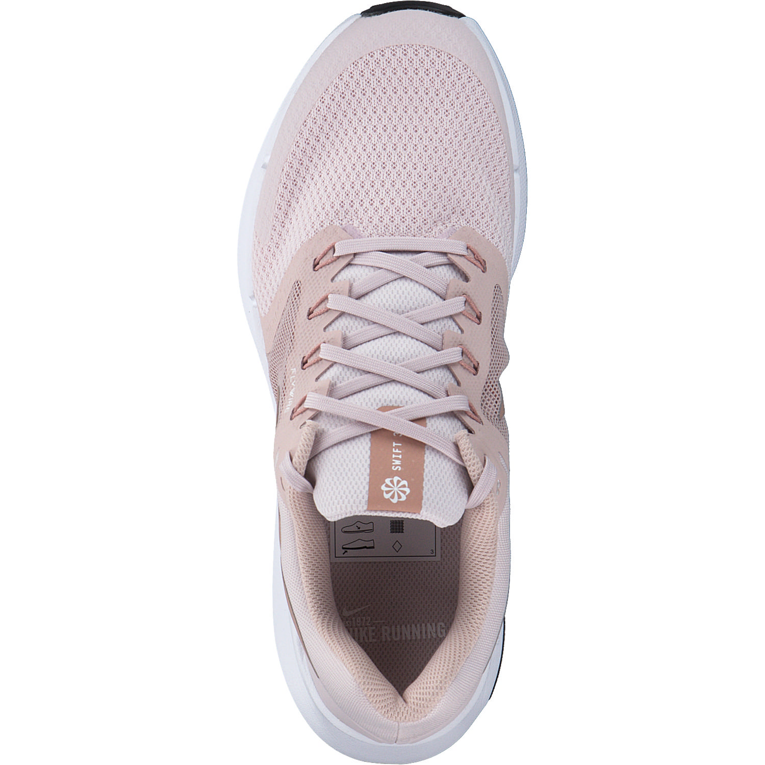 Nike Run Swift 3 DR2698, Schnürschuhe, Damen, barely rose/rose whisper pink