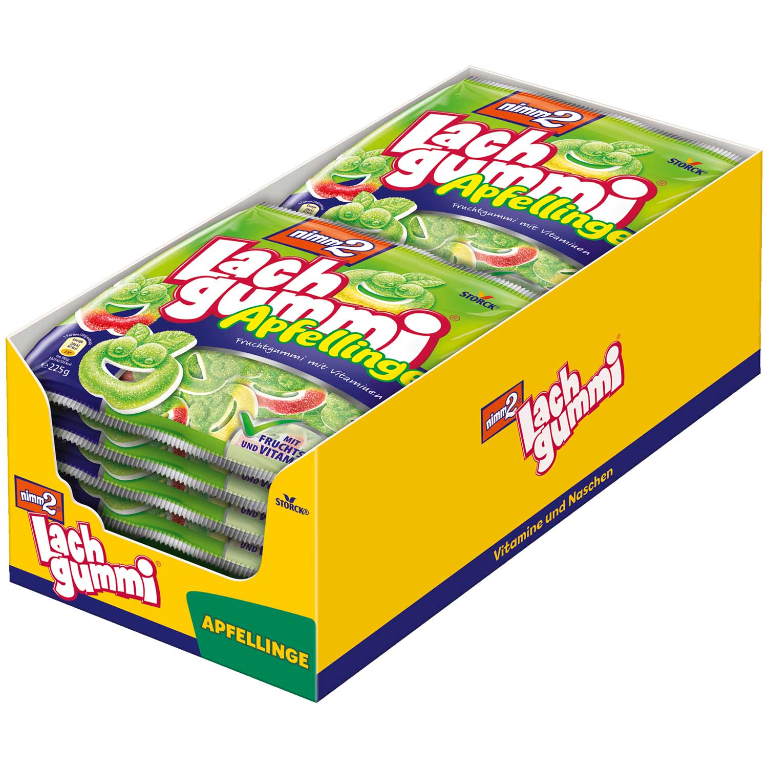 nimm2 Lachgummi Apfellinge 225g