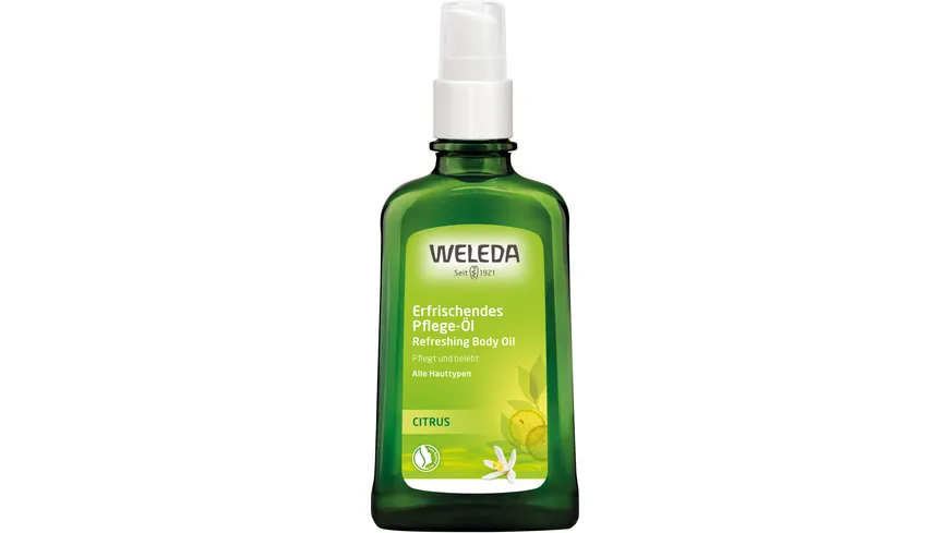 WELEDA CITRUS Erfrischendes Pflege-Öl 100 ml