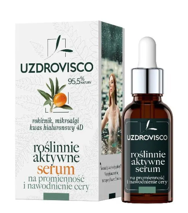Uzdrovisco aktivni hidratantni serum s biljkom pasjeg trna