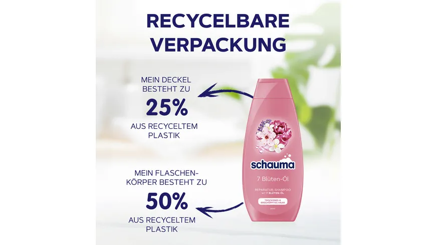 Schauma Shampoo 7-Blüten Öl 400 ml