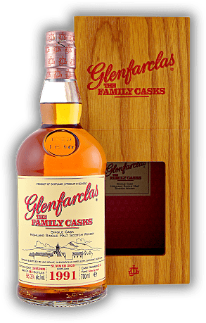 Glenfarclas The Family Casks 1991 Summer 2020 Glenfarclas The Family Casks 1991 Summer 2020  Jahrgang 91/20 - 0,7	 Liter - Vol 56,3%
