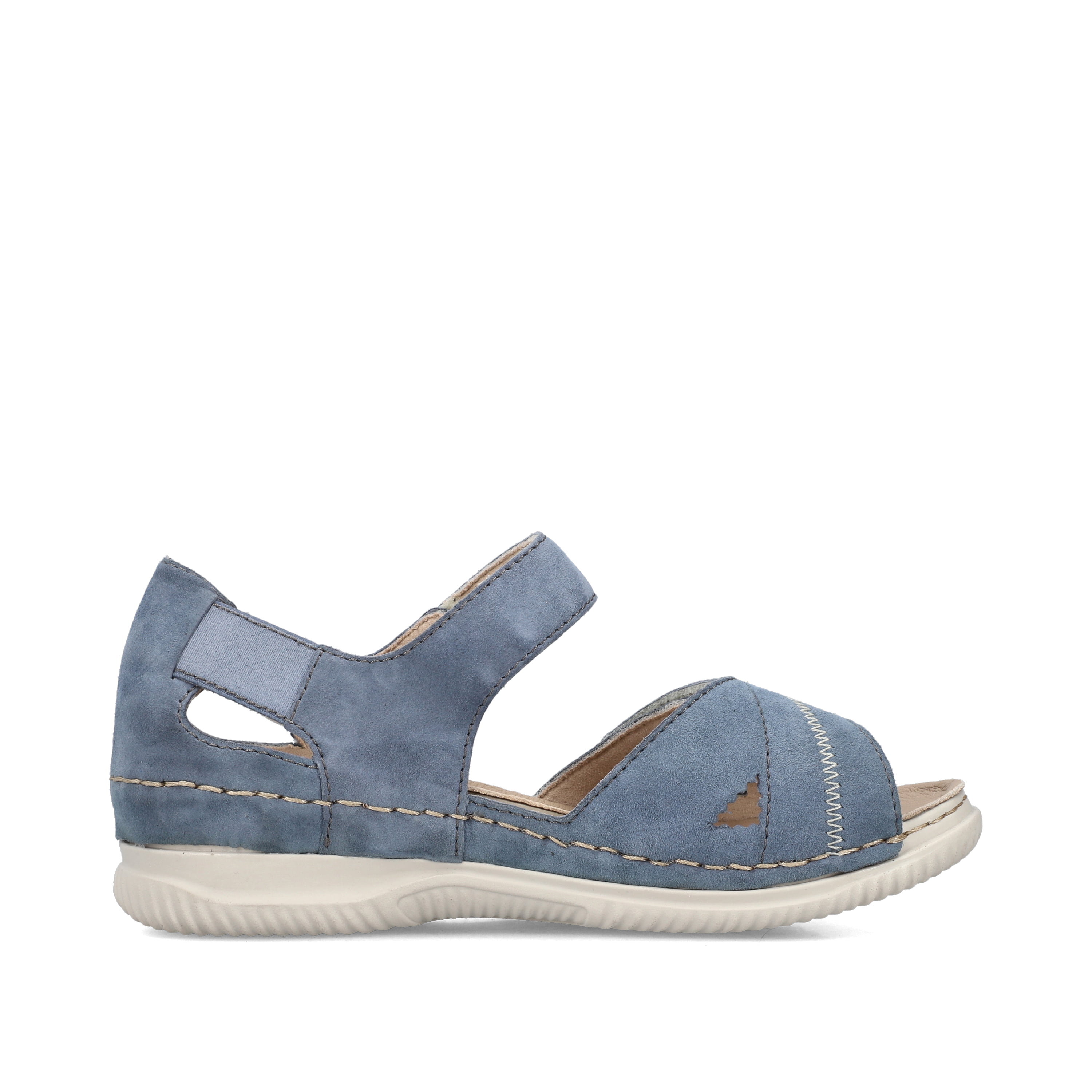 Rieker Damen Riemchensandalen hellblau