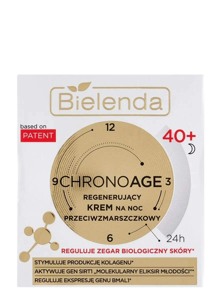 Bielenda Chrono Age 24H Regenererende Anti-Rimpel Nachtcrème 40+