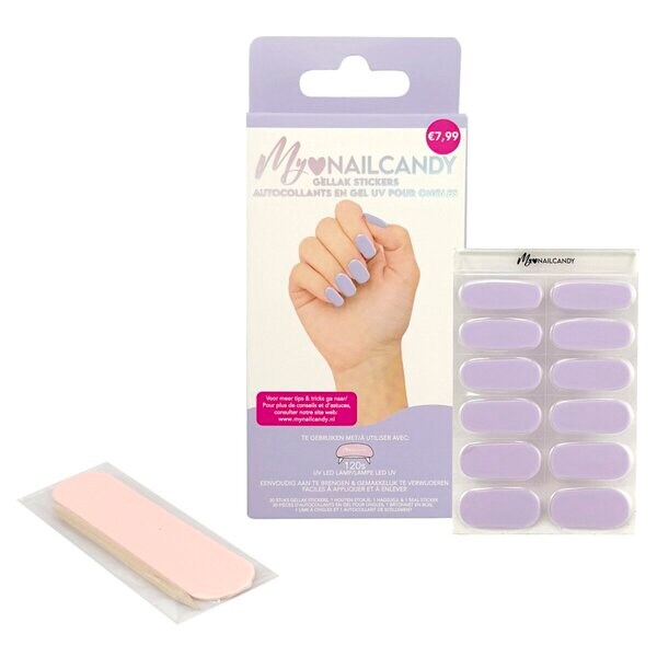 My Nailcandy Lilac Geelilakka Tarrat 22 kpl