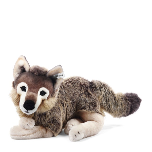 Snorry Schlenker-Wolf, 40 cm, dunkelgrau