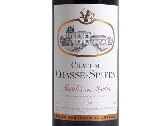 Château Chasse-Spleen 1996 Bordeaux Moulis-en-Médoc
