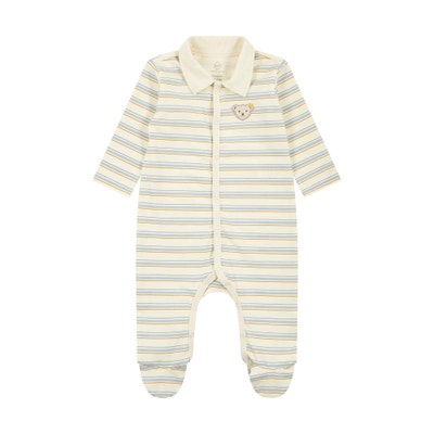 Strampler langarm, beige für Jungs