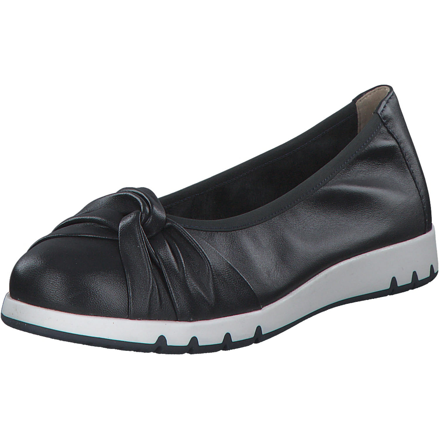 Caprice 22163, Ballerinas, Damen, Schwarz
