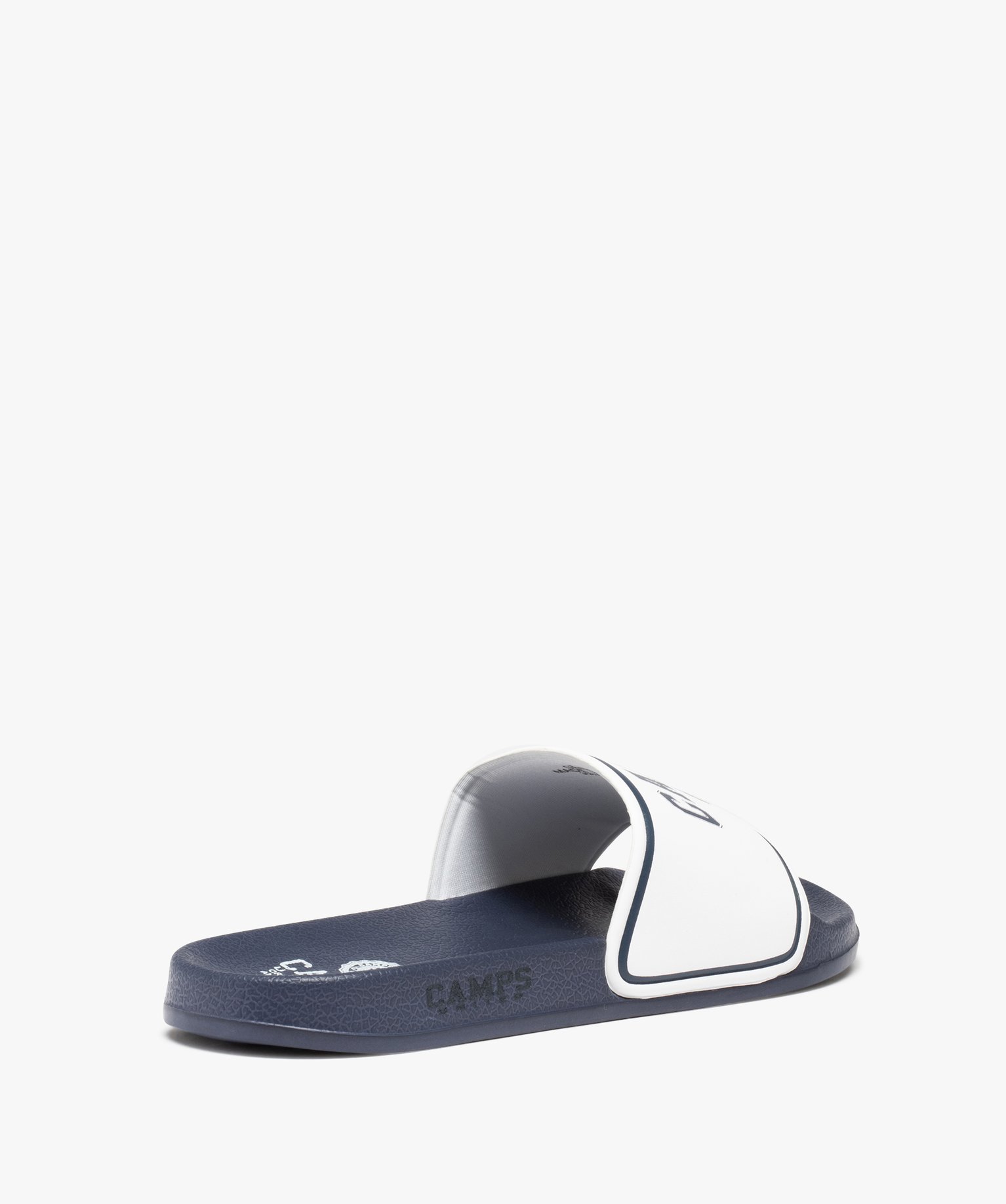Mules de piscine homme bicolores – Camps United bleu | GEMO