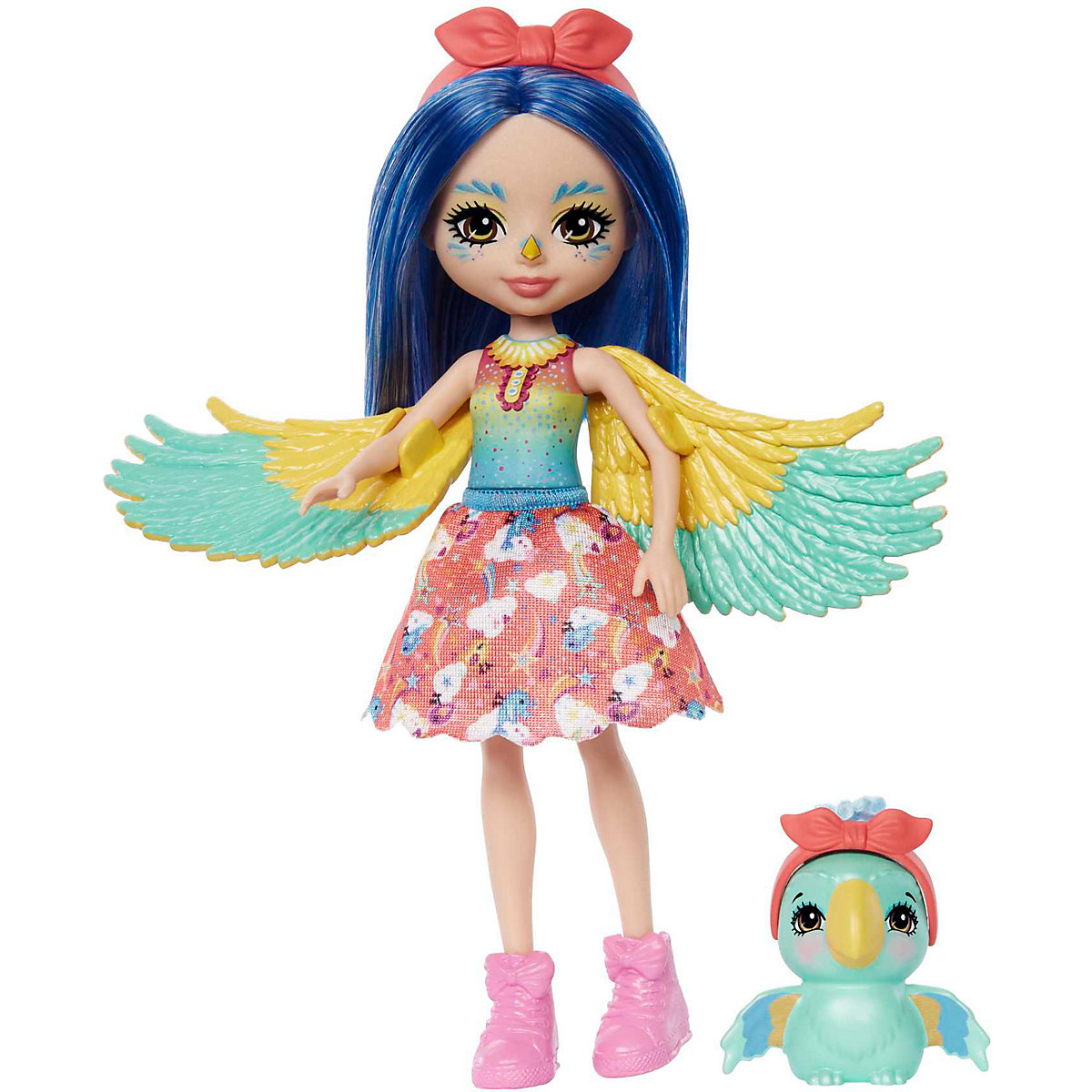 Enchantimals Prita Parakeet & Flutter Puppe