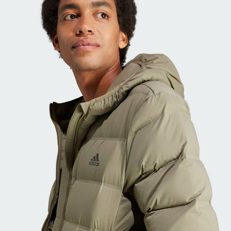 adidas Helionic Stretch Hooded Daunenjacke Funktionsjacke Herren