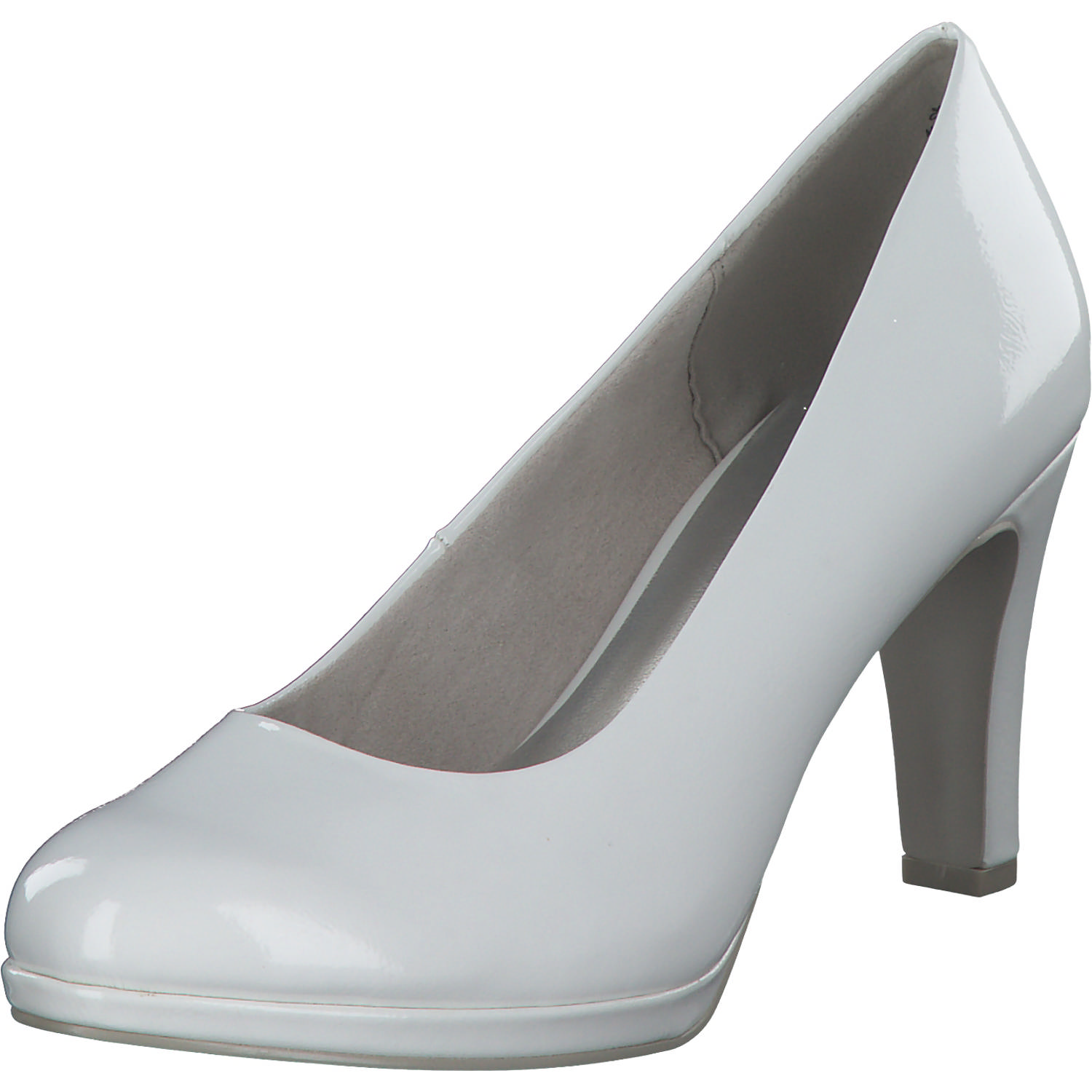 Marco Tozzi 22412, Klassische Pumps, Damen, WHITE PATENT